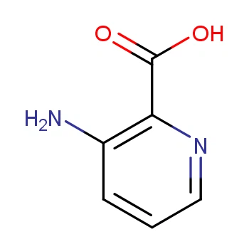 3-Amino-2-pyridincarboxylsyreformel C6H6N2O2